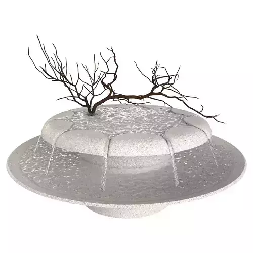 The Loop Fountain by Lily Clark Drips With Tranquility 3D model
