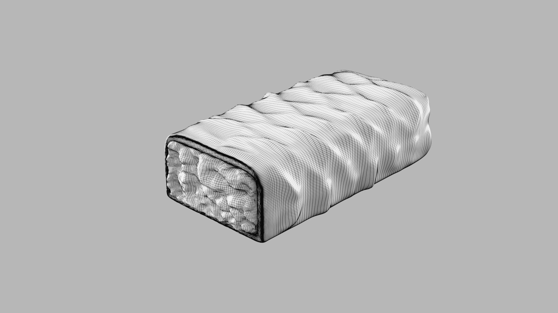 Chocolate Bar 3D model_4