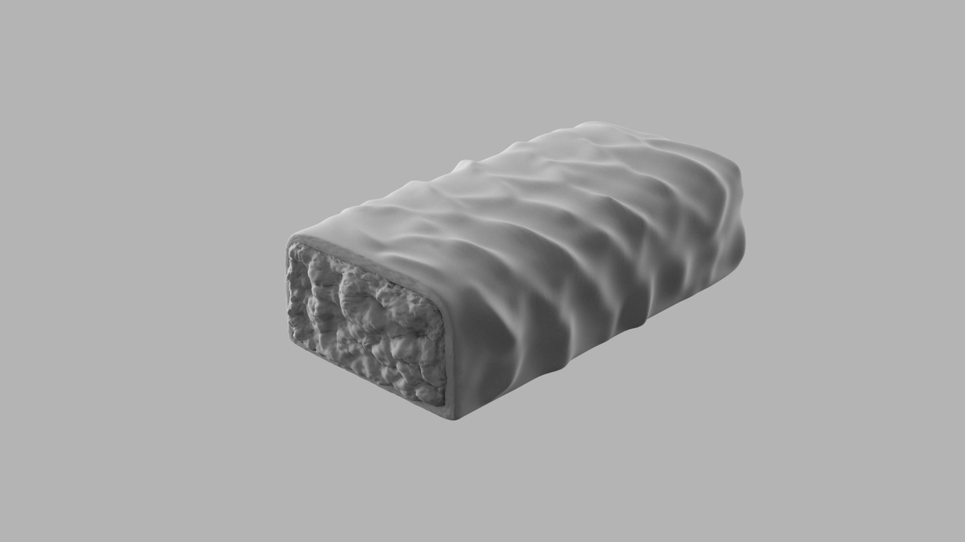 Chocolate Bar 3D model_3