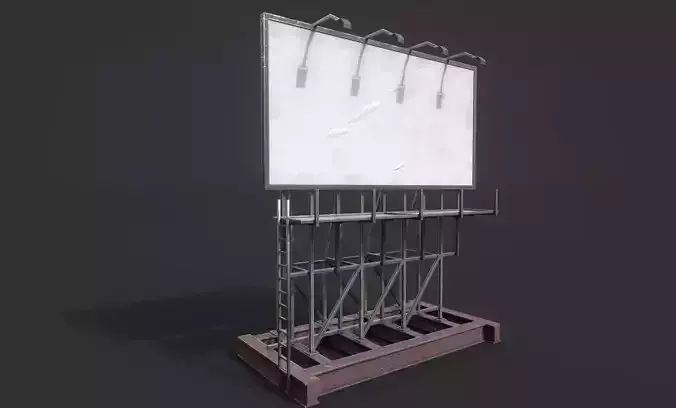 Rooftop Billboard001 Model