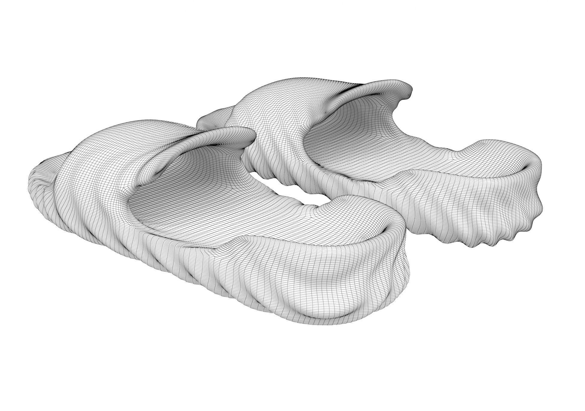 Shoes slippers 3D model_5