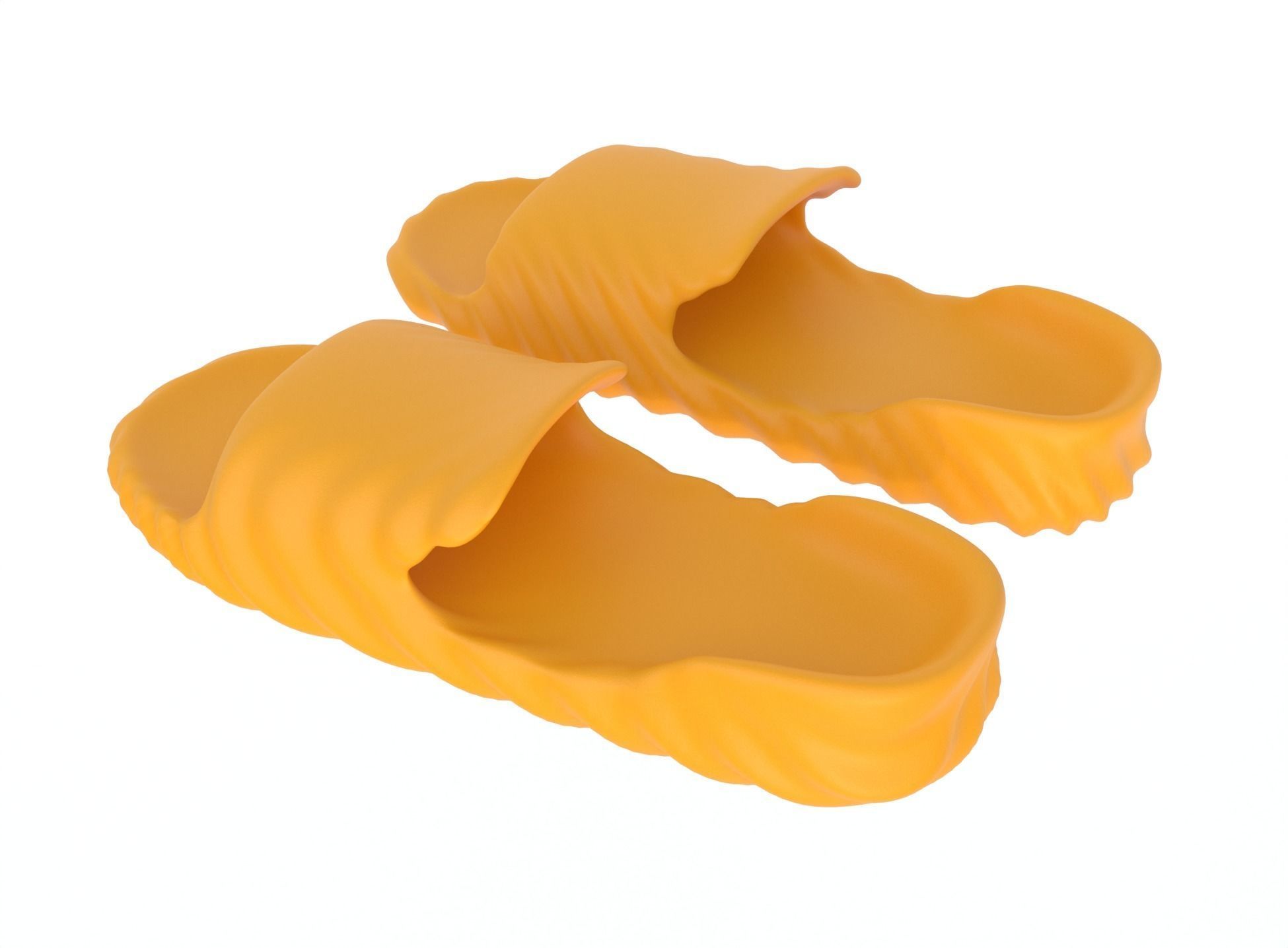 Shoes slippers 3D model_4