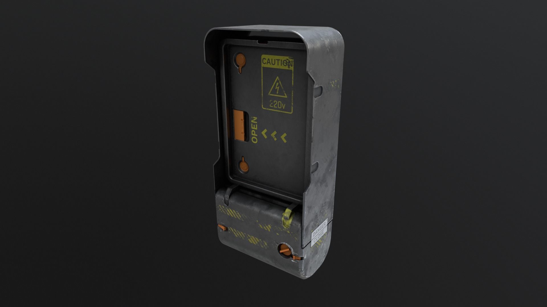 Electrical Control Panel sci-fi free VR / AR / low-poly 3D model | CGTrader