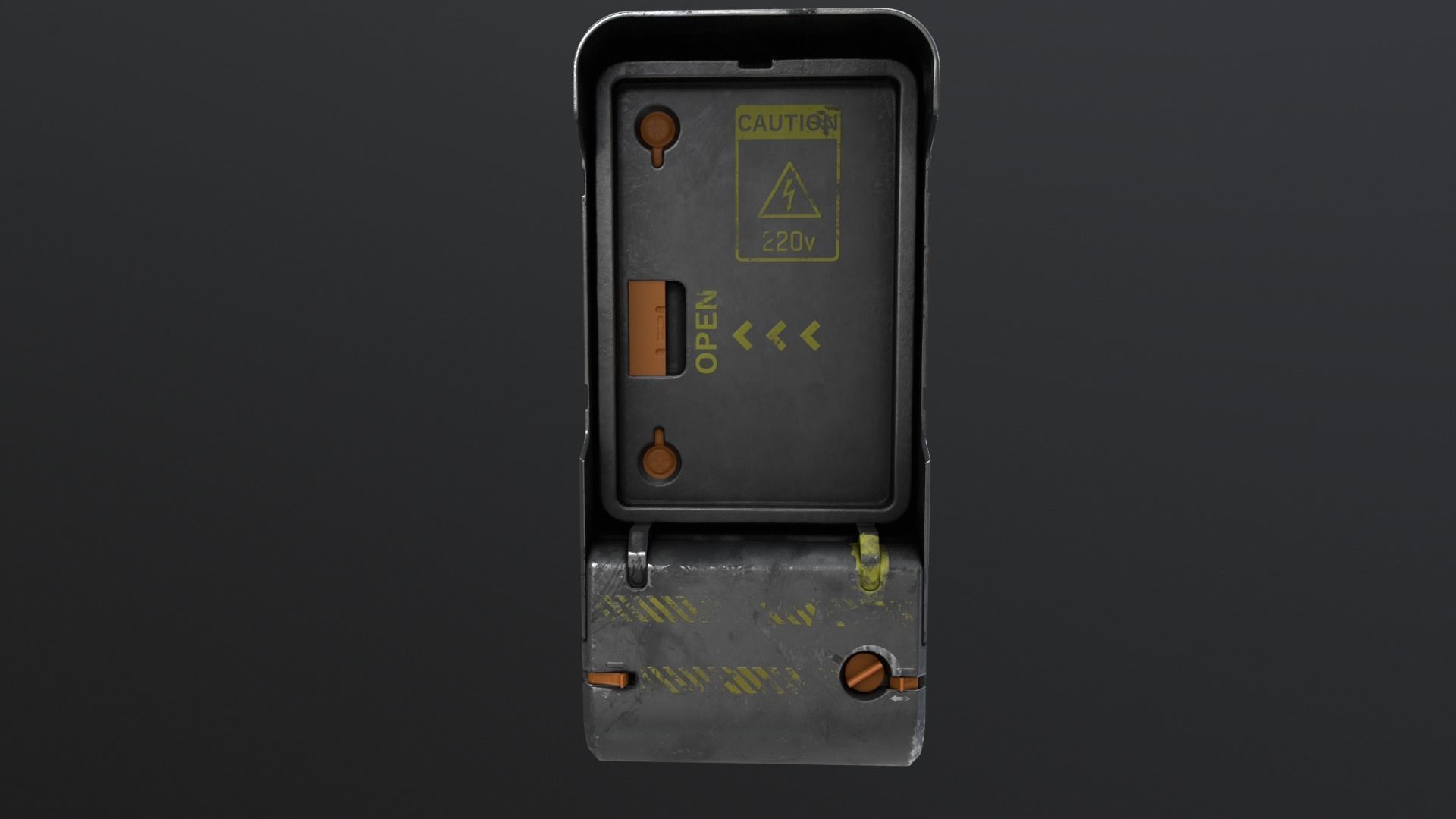Electrical Control Panel sci-fi free VR / AR / low-poly 3D model | CGTrader