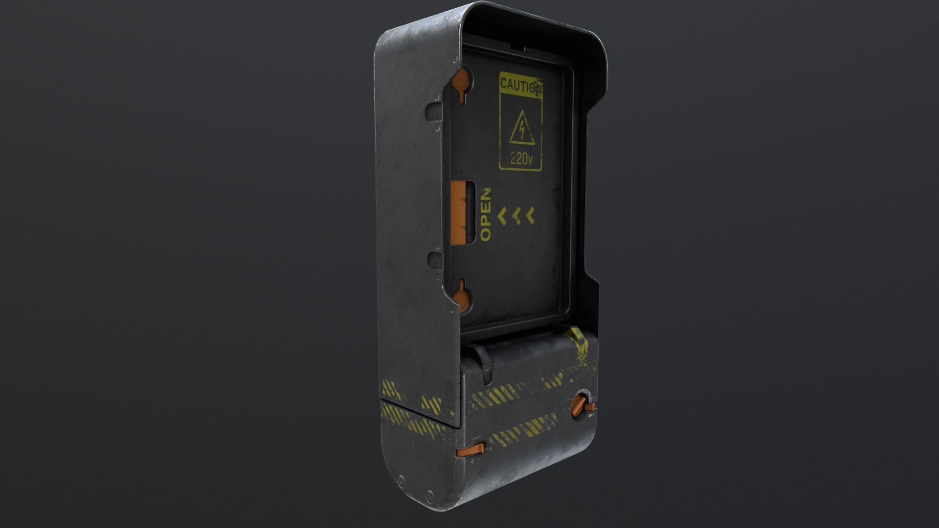 Electrical Control Panel sci-fi free VR / AR / low-poly 3D model | CGTrader