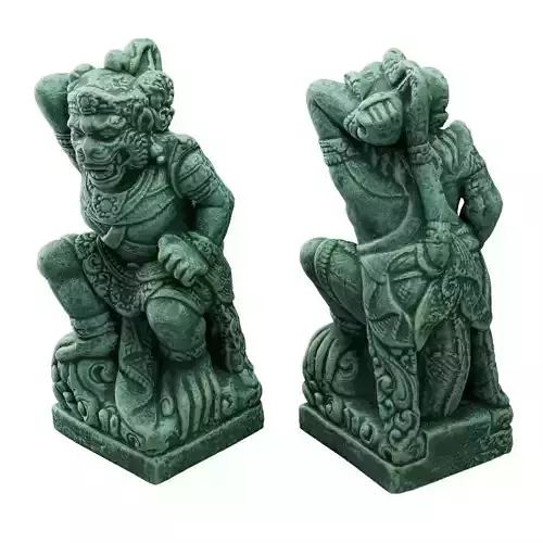 Asian Monkey god sculpture