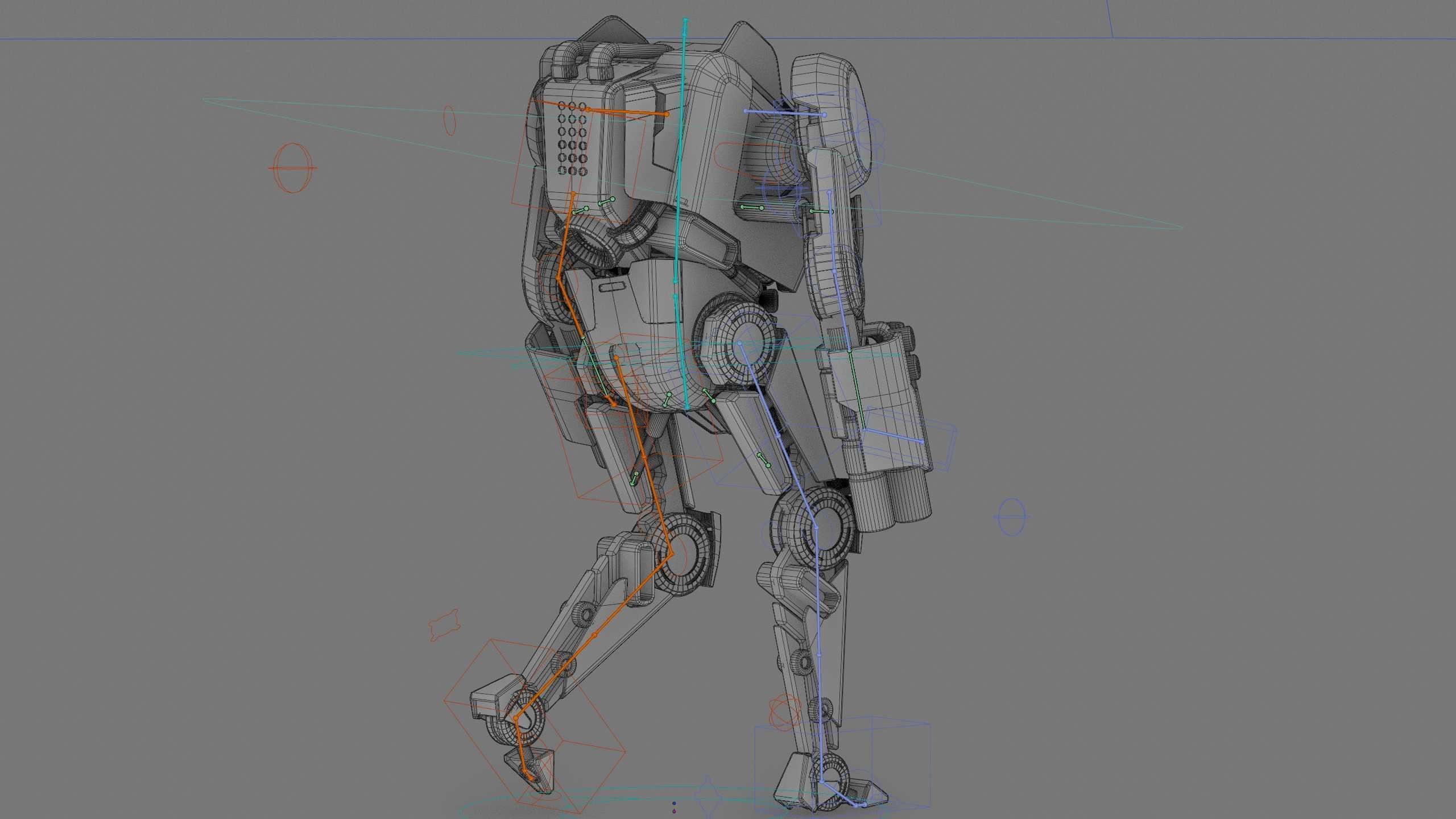 BATTLE DROID DF100 Rigged for Unreal Engine - Unity - MIXAMO 3D model_41