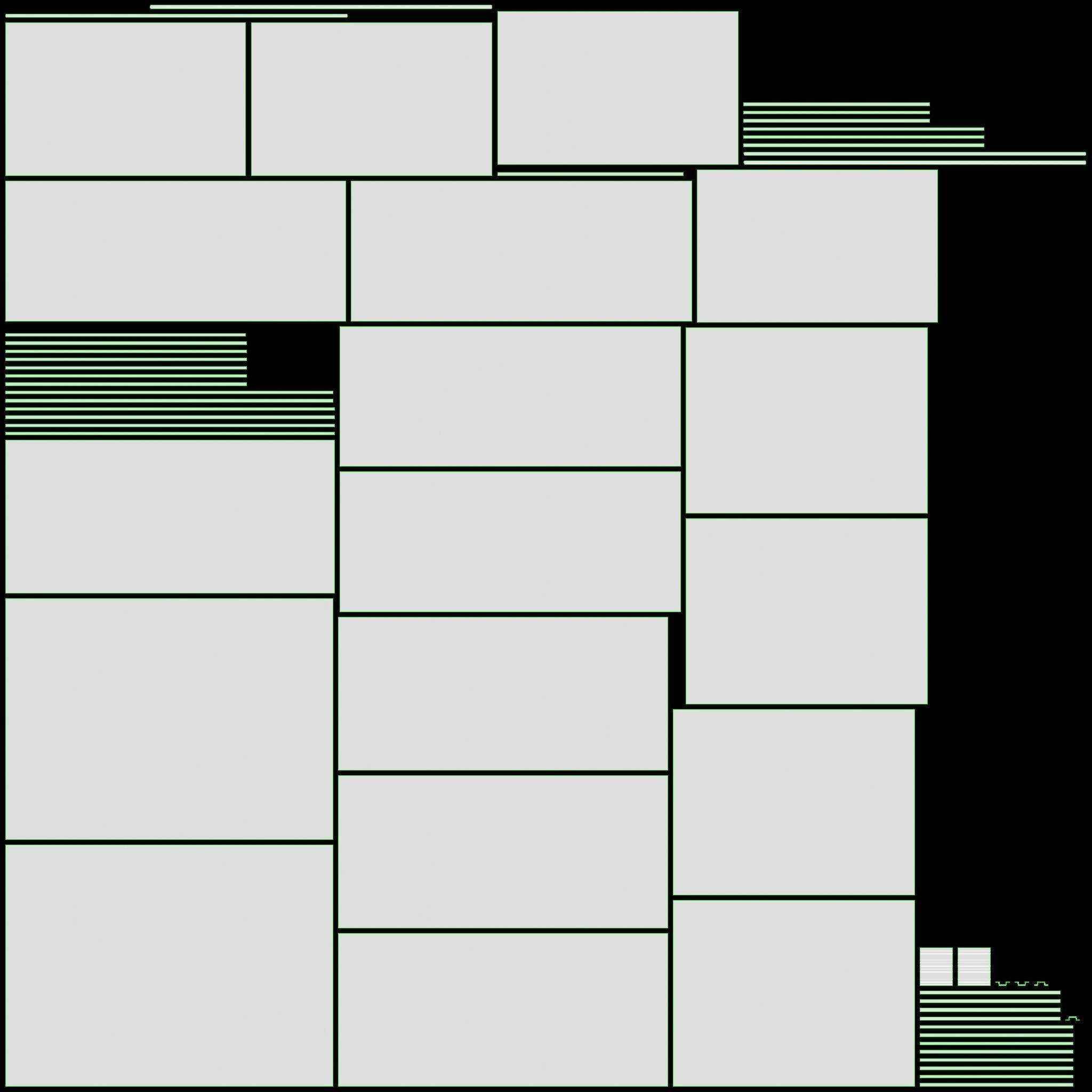 Shop two level counter top glass showcase 3D model_7