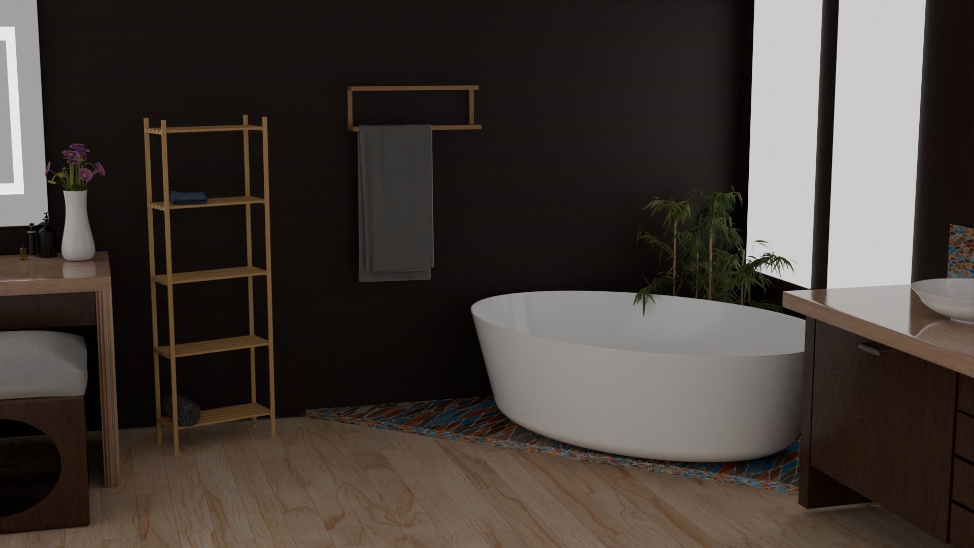 Design Bathroom interior 3D model | CGTrader