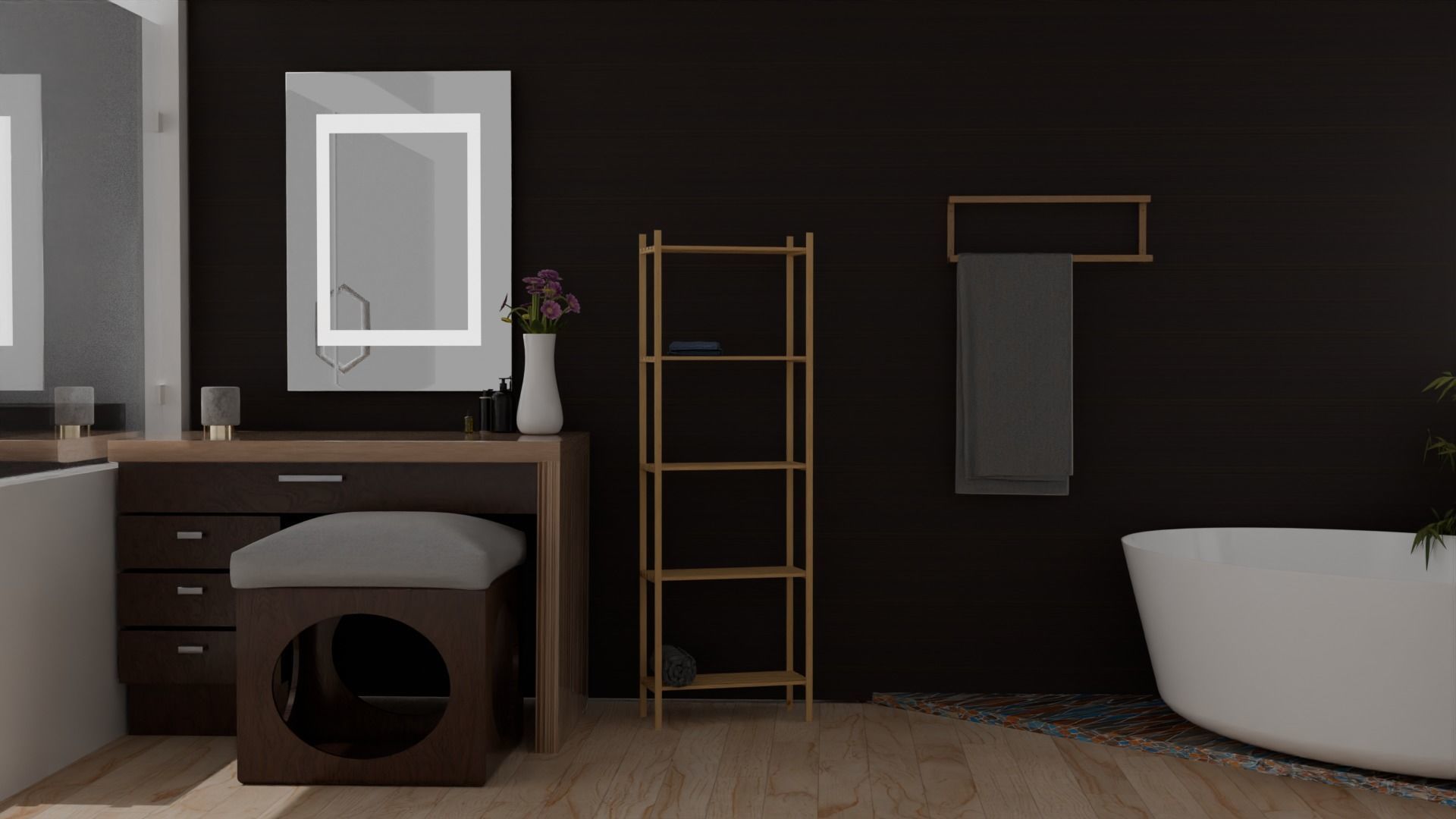 Design Bathroom interior 3D model | CGTrader