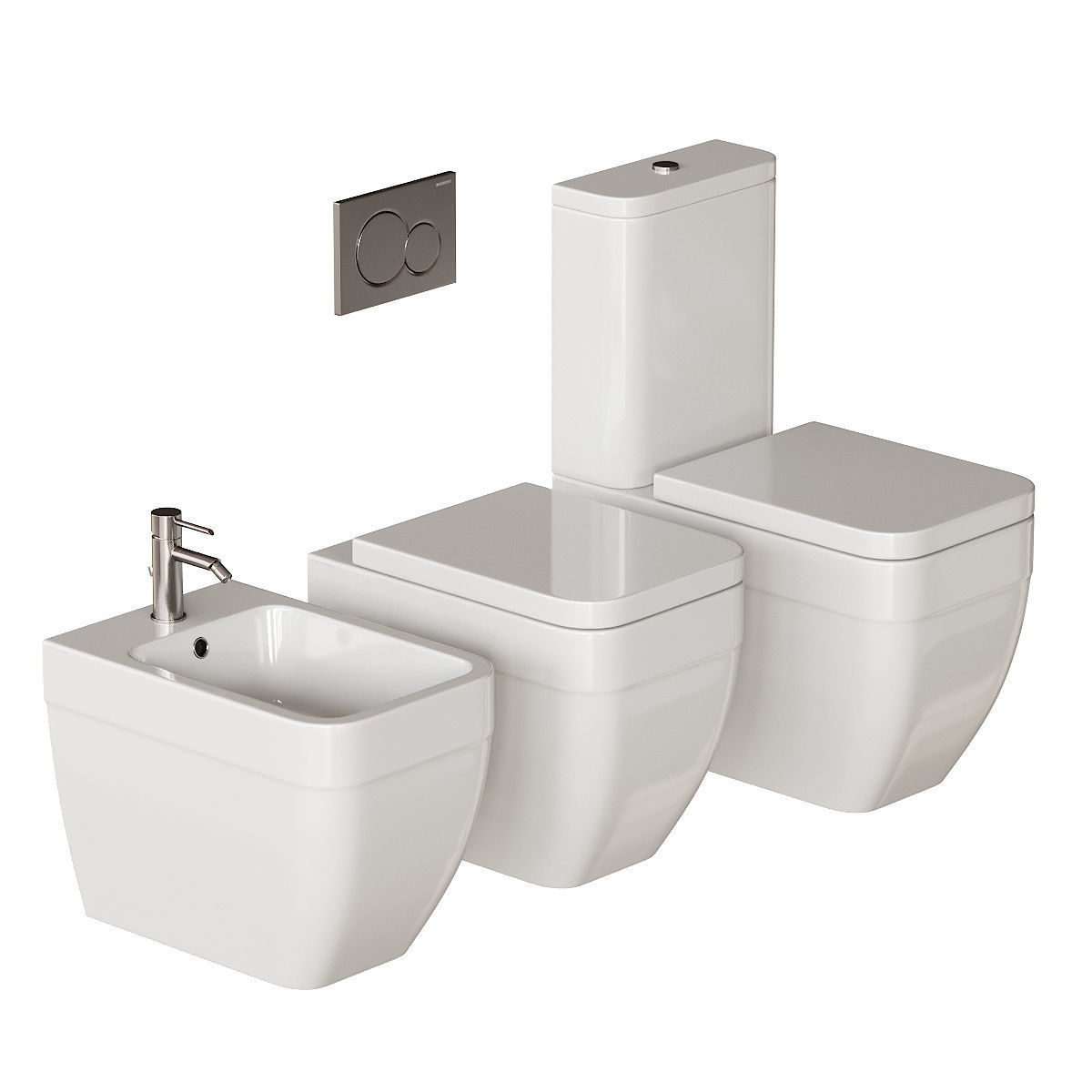 Scarabeo Ceramiche Next WC 3D model_1