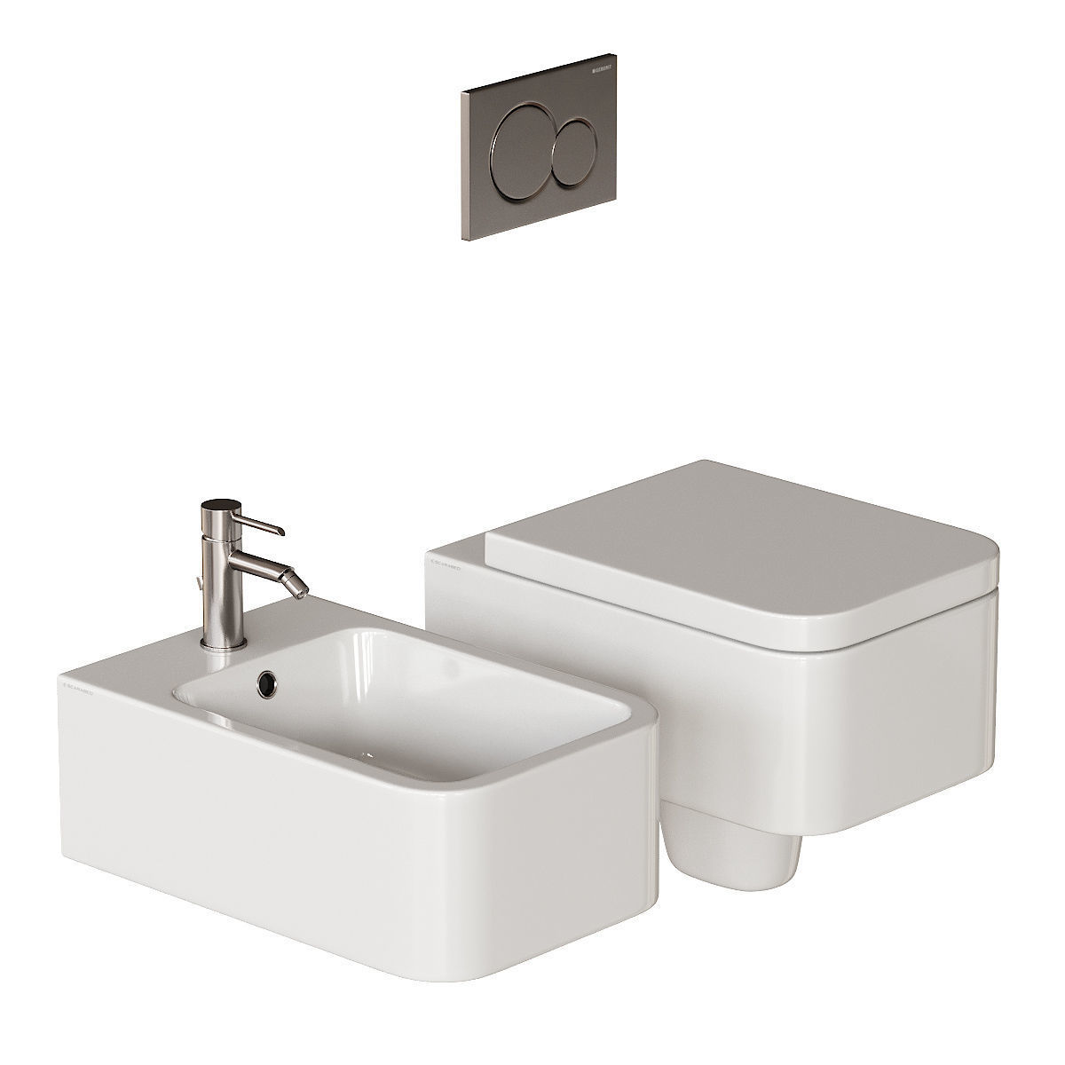 Scarabeo Ceramiche Next WC 3D model_2