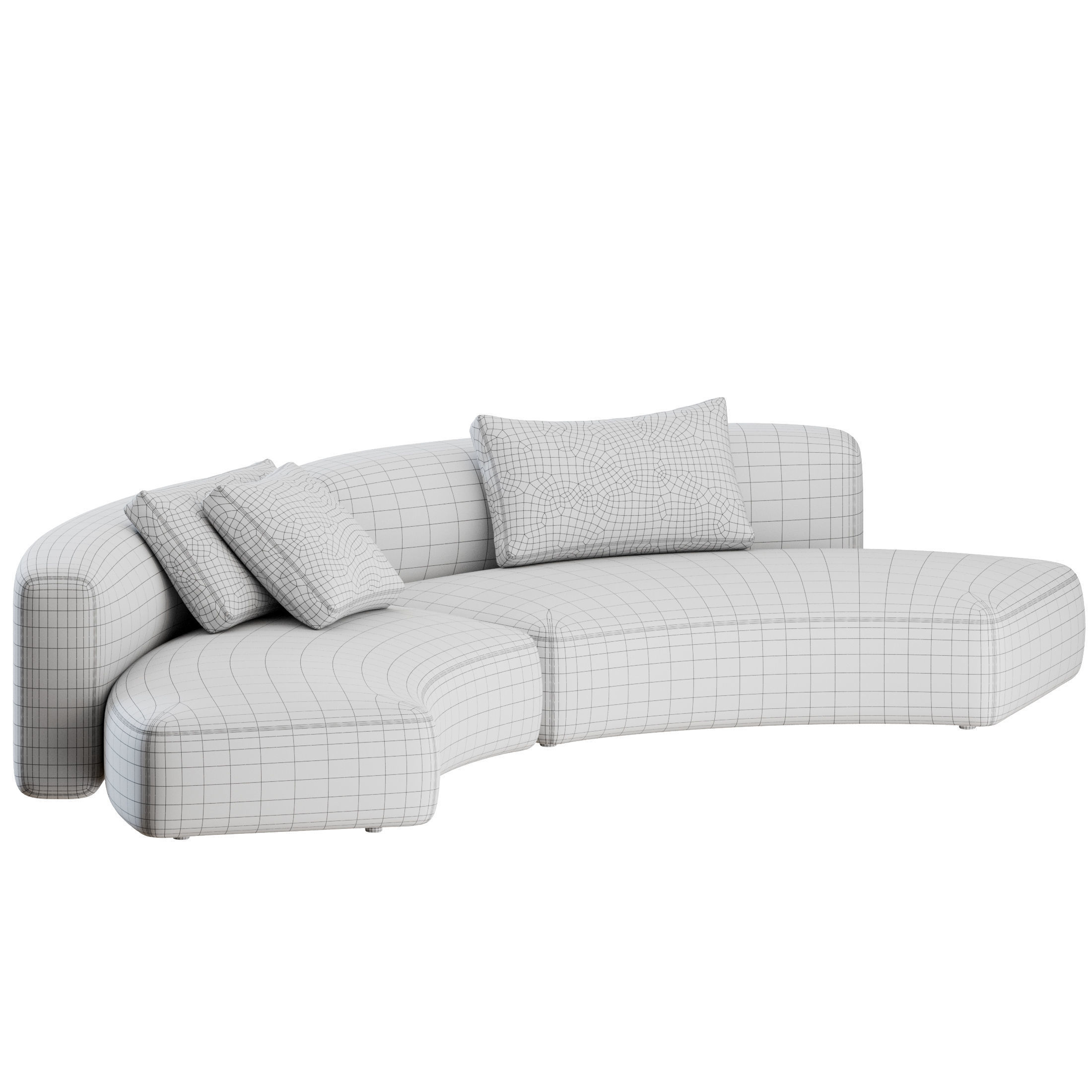 Cosy Curve by MDF italia 3D model_2