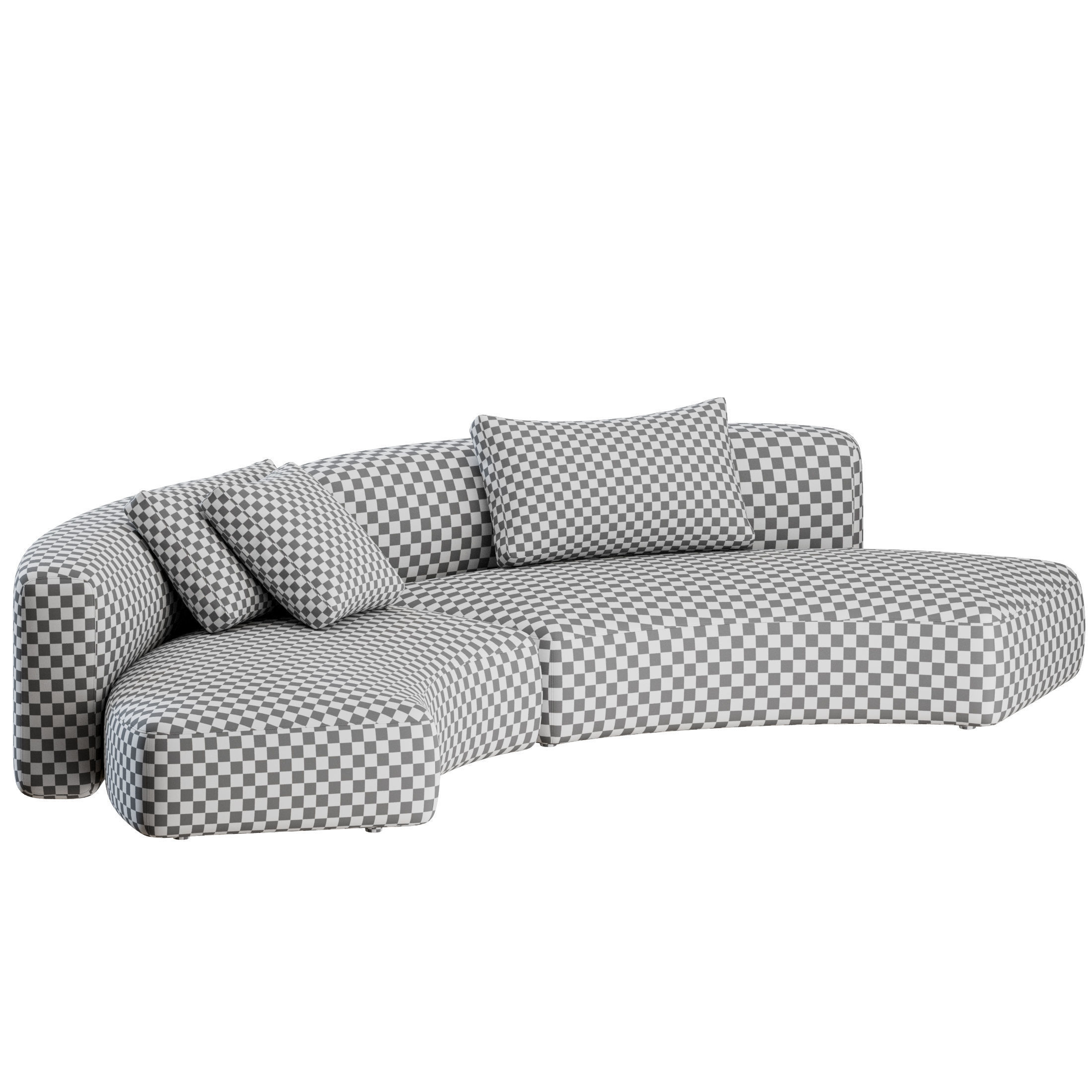 Cosy Curve by MDF italia 3D model_1