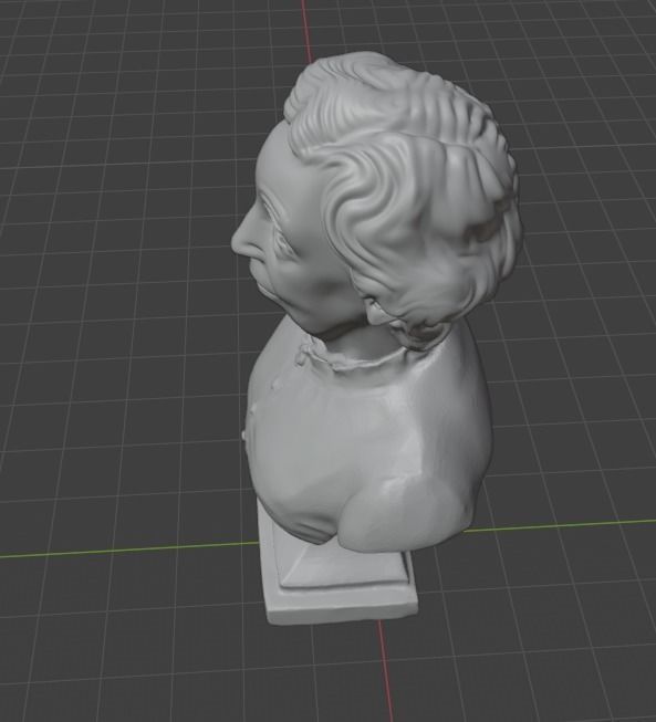 Eudora Welty 3D print model_8