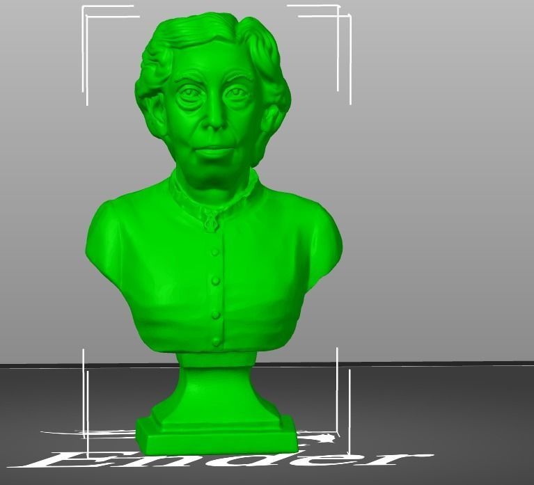 Eudora Welty 3D print model_12