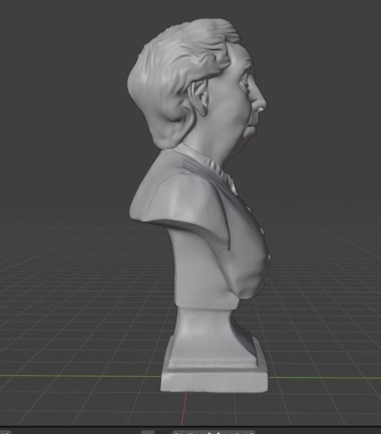 Eudora Welty 3D print model_3