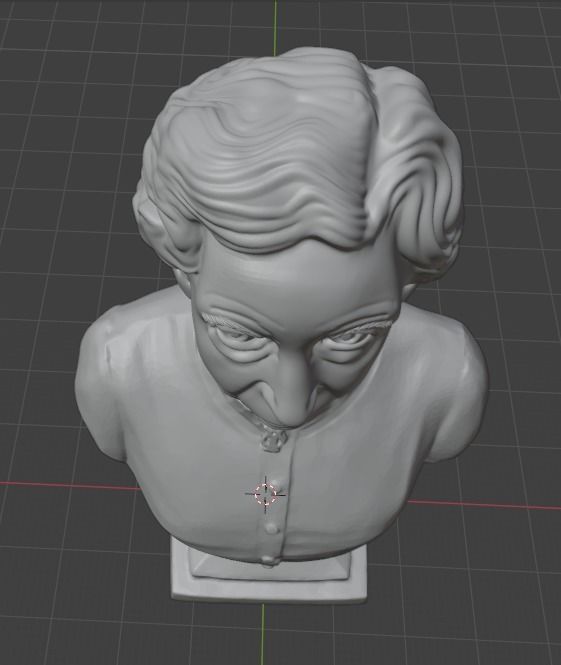 Eudora Welty 3D print model_18