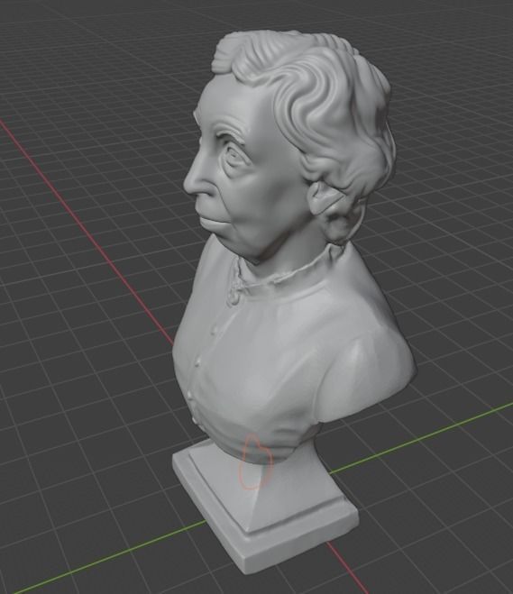 Eudora Welty 3D print model_7