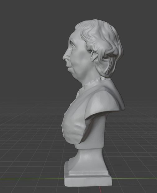 Eudora Welty 3D print model_14