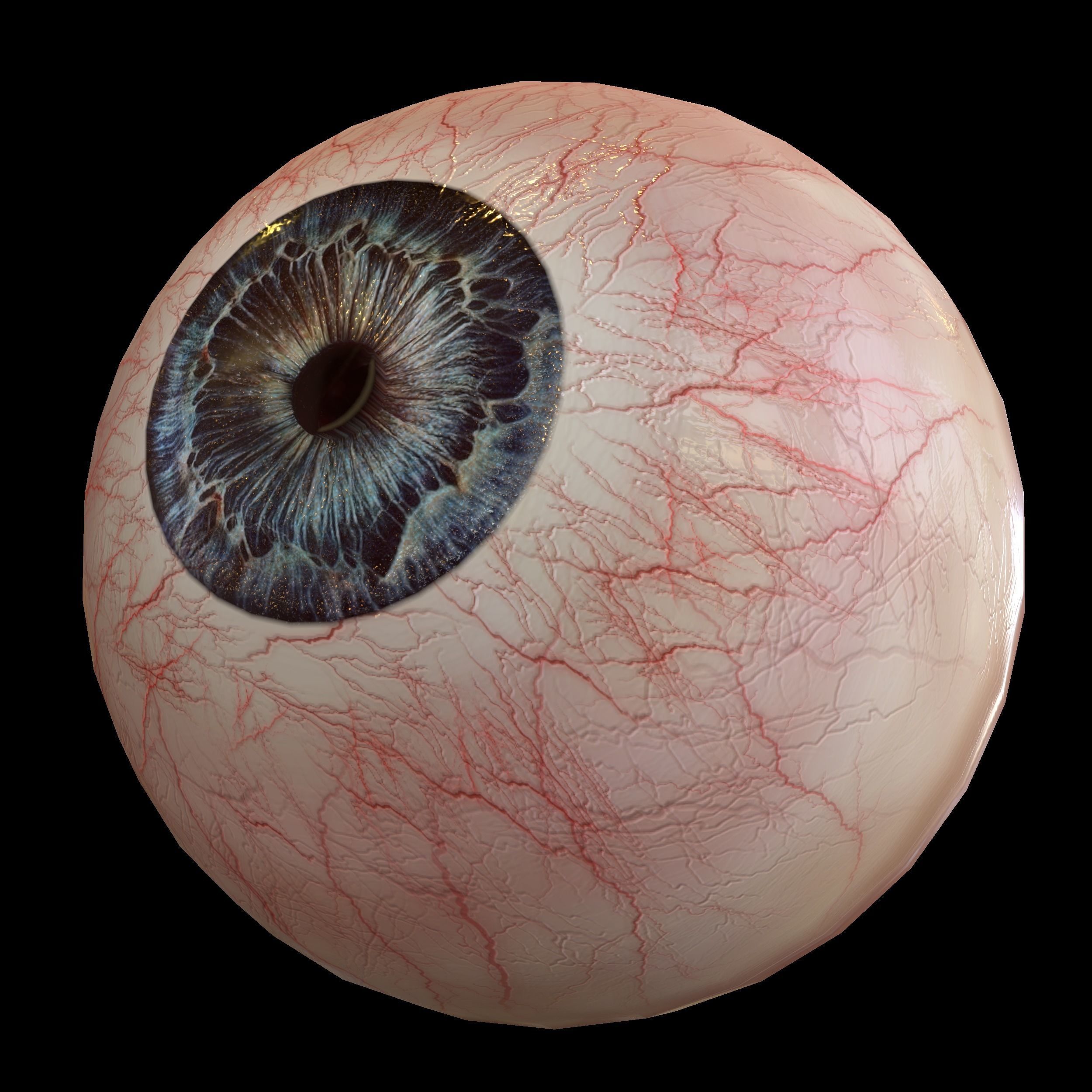 Human eye Photorealistic Low-poly 3D model Low-poly 3D model_6