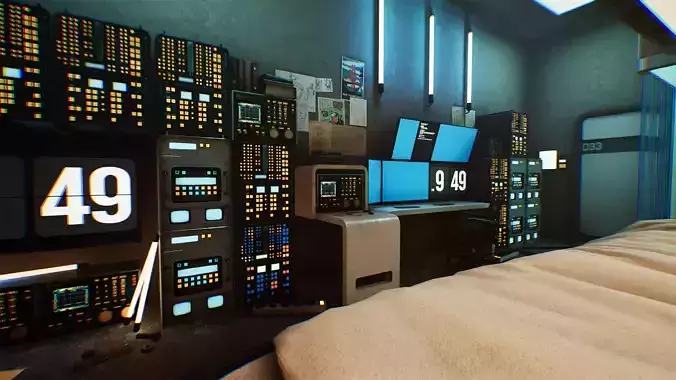 Cyberpunk Room