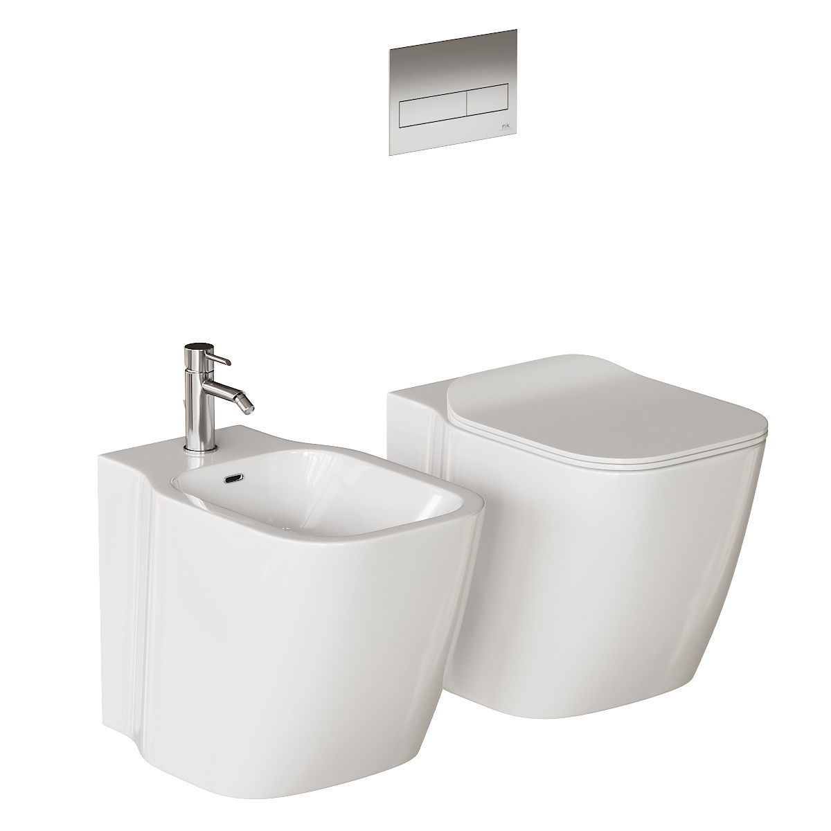 Noken ESSENCE-C WC Full Set 3D model_1