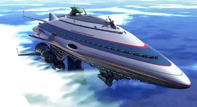 Class II Gallactic Cruiser Free 3D model