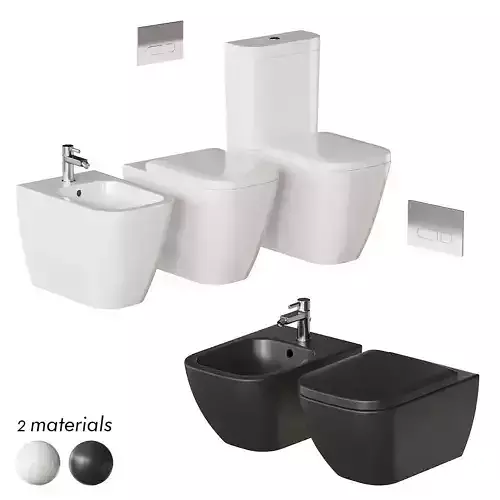 Duravit HAPPY D2 WC Full Set