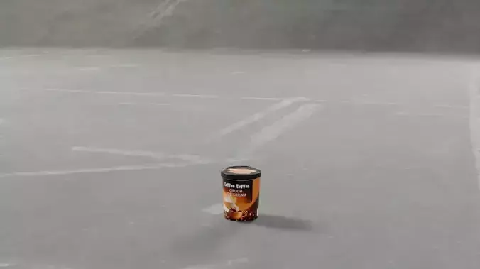 Ice cream tubs Coffee Toffee Crunch