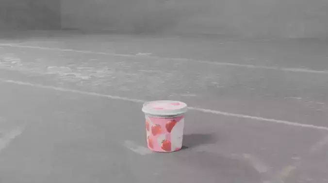 Ice cream tubs Strawberry Swirl Ice Cream Tub