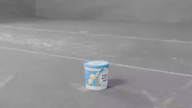 Ice cream tubs Vanilla Bean Ice Cream Tub