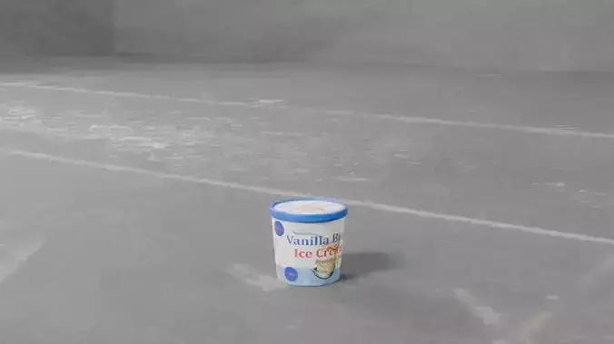 Ice cream tubs Vanilla Bean Ice Cream Tub