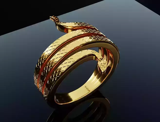 Ring snack 3D model for 3D print