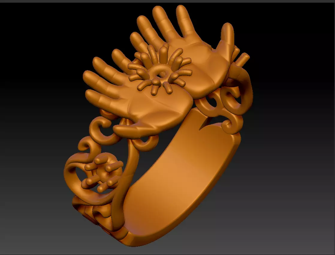 Ring STL 3D print model_0
