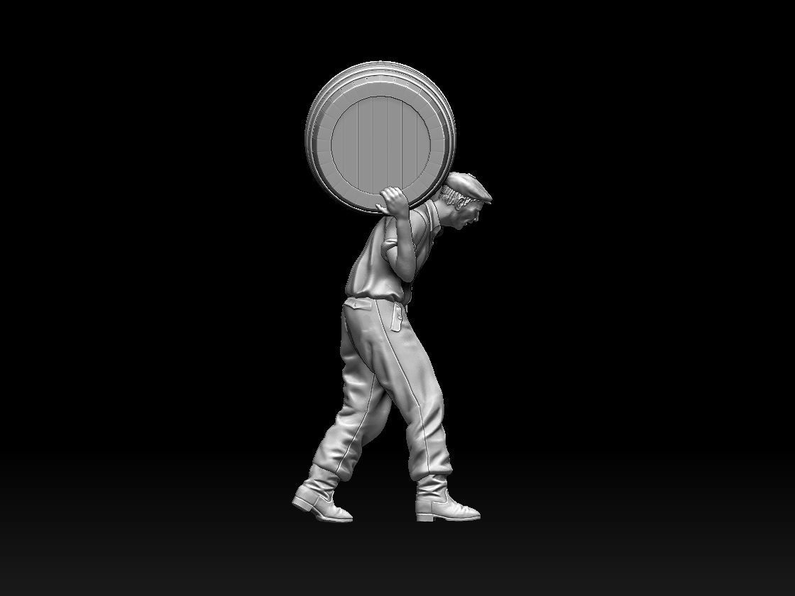 WORKER 3D print model_9