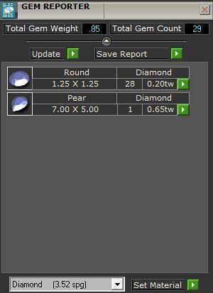 Pear Cut Ring 3074 3D print model_8