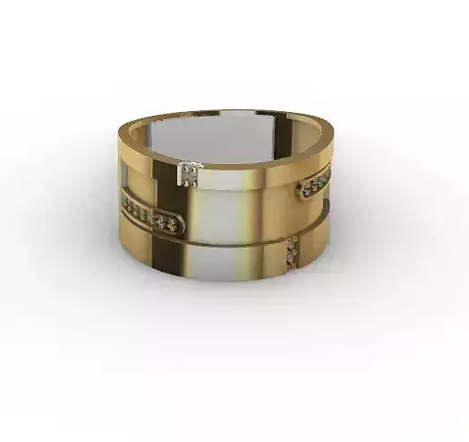 Lady ring 3D print model
