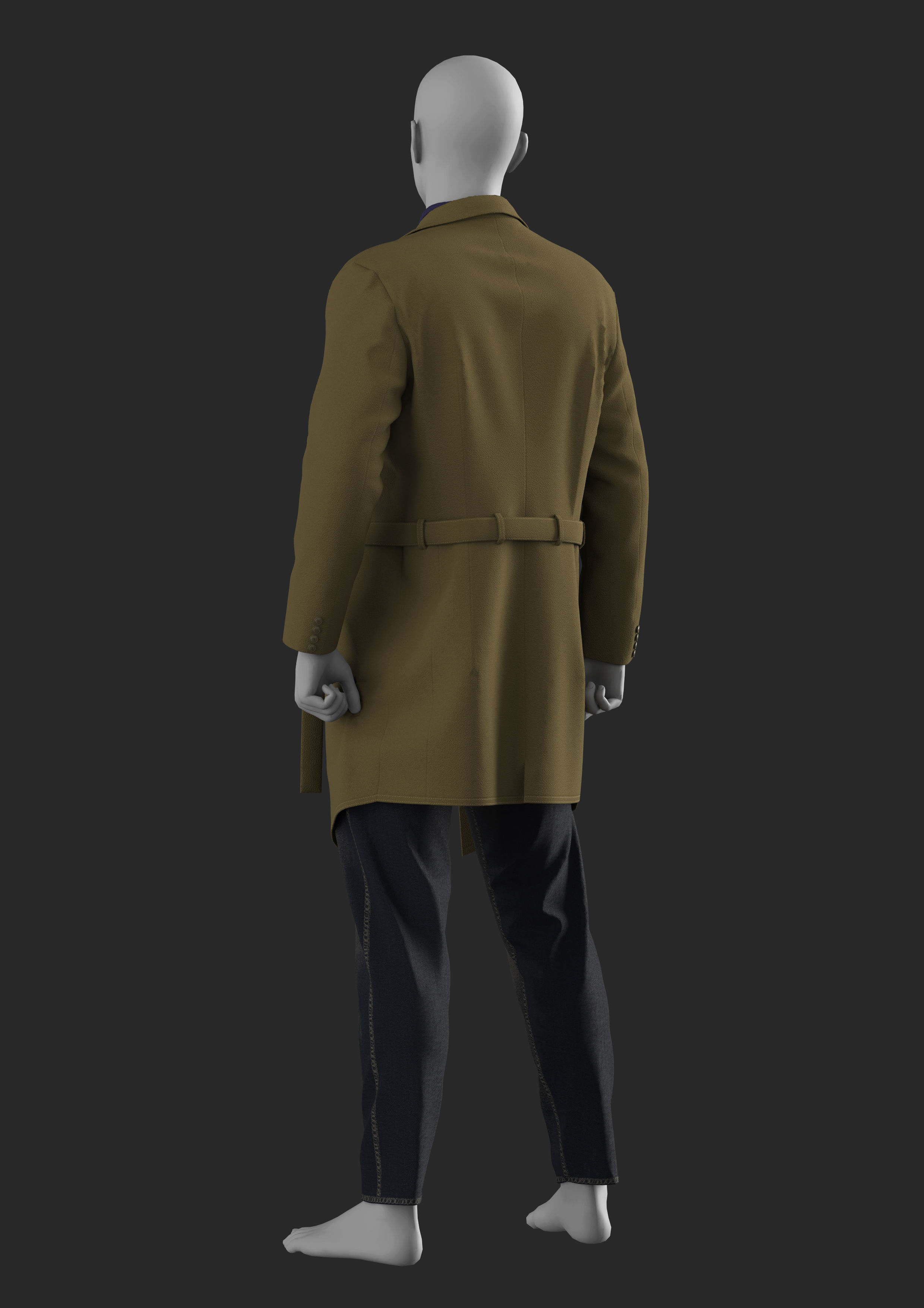 Mens Outfit 36 - Marvelous Designer 3D model | CGTrader