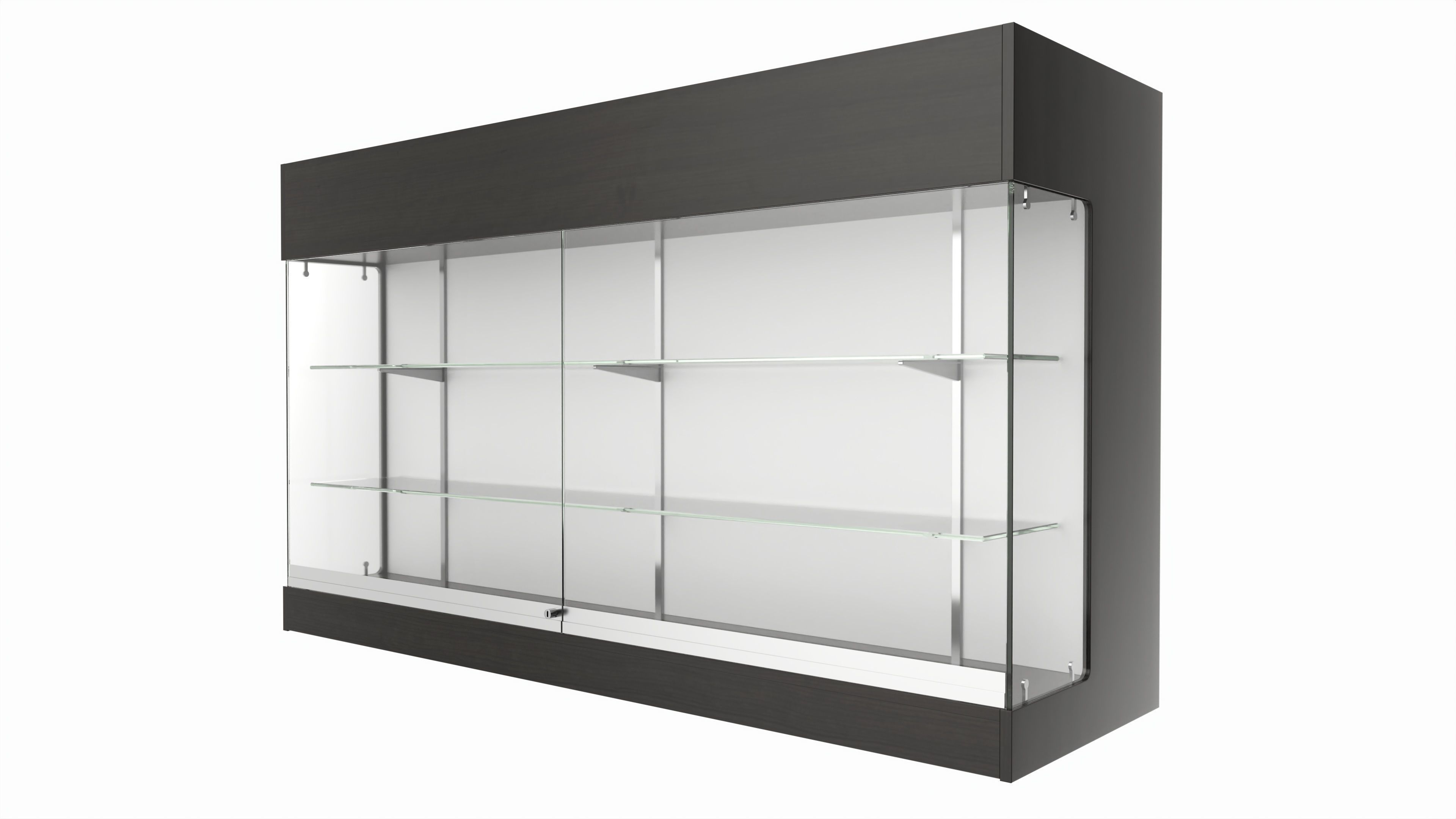 Point of sale showcase counter 3D model_4