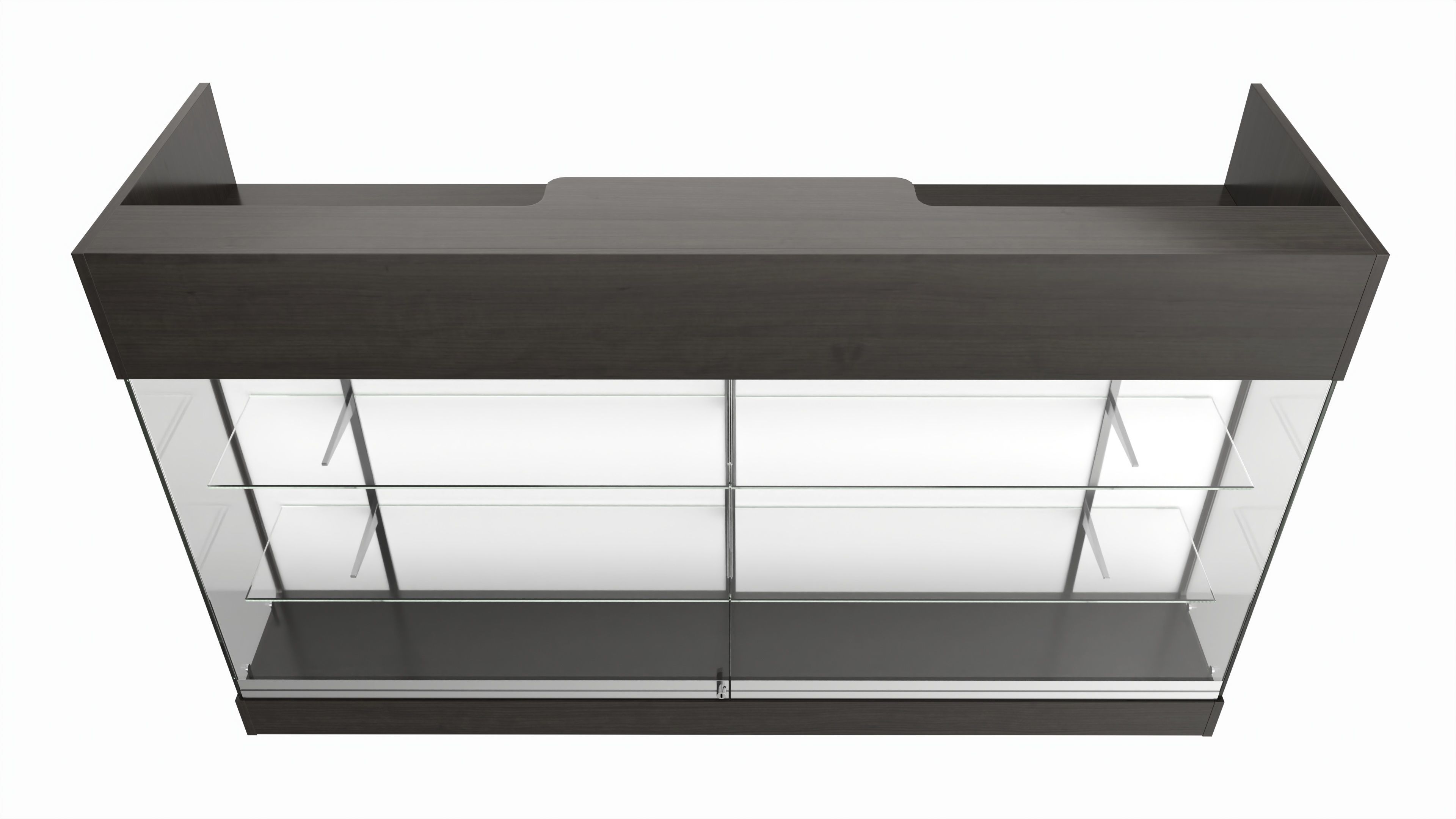 Point of sale showcase counter 3D model_2