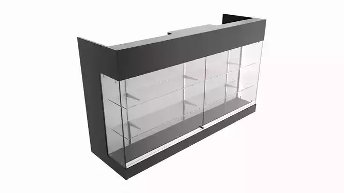 Point of sale showcase counter
