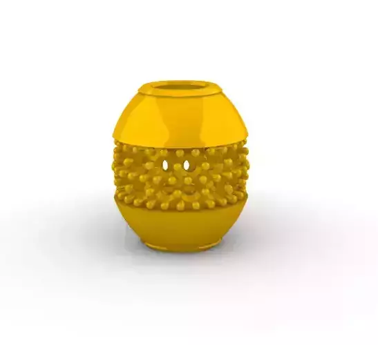 Charm Ovalada Oval Pave Ball SM 3D print model