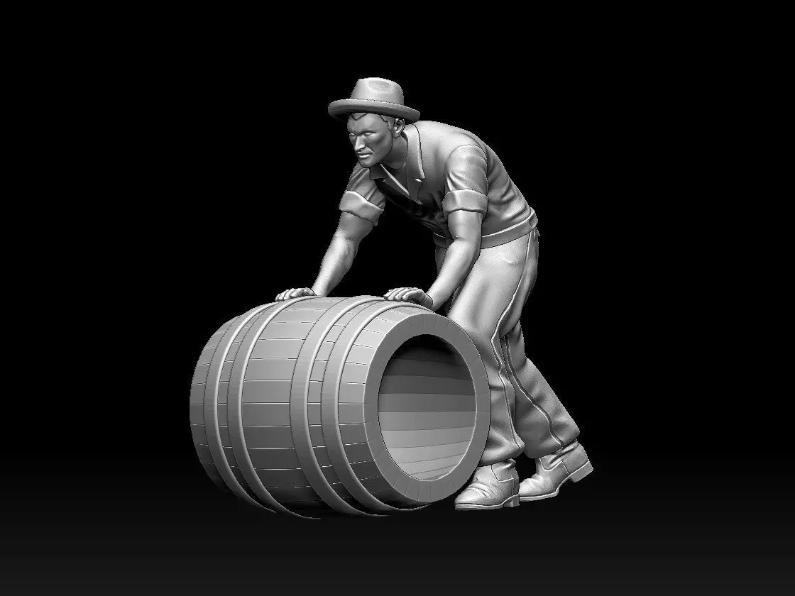 WORKER 3D print model