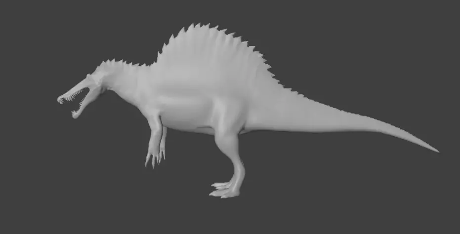Razorback Spino 3D model