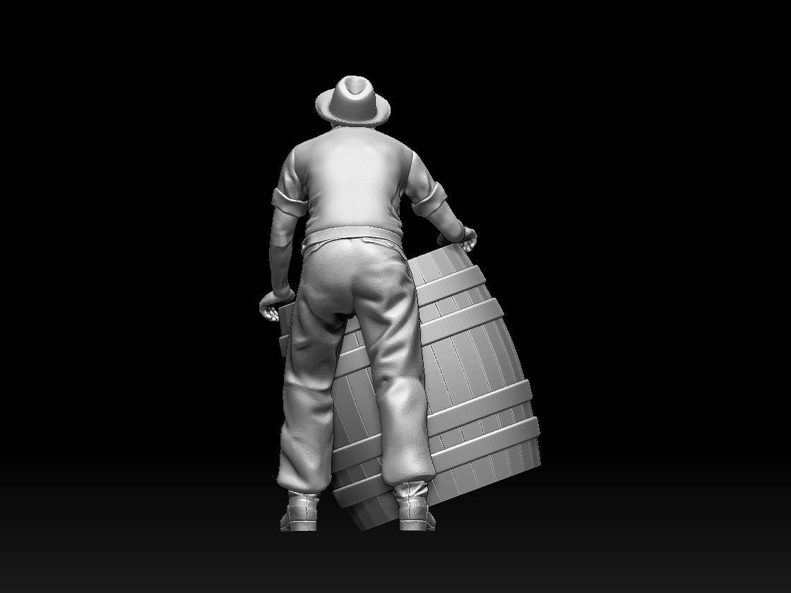 WORKER 3D print model_11