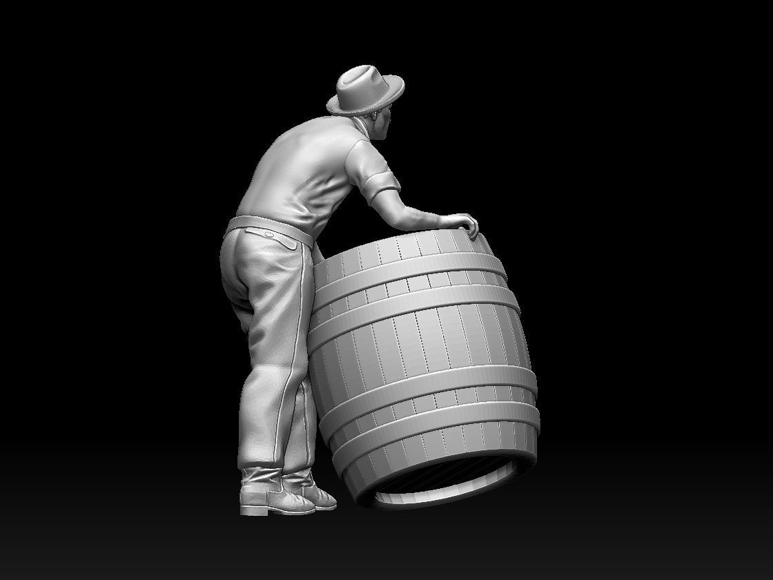 WORKER 3D print model_12