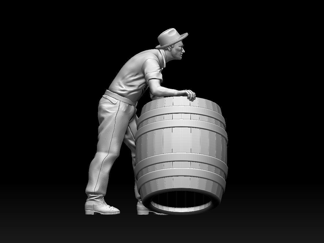 WORKER 3D print model_7