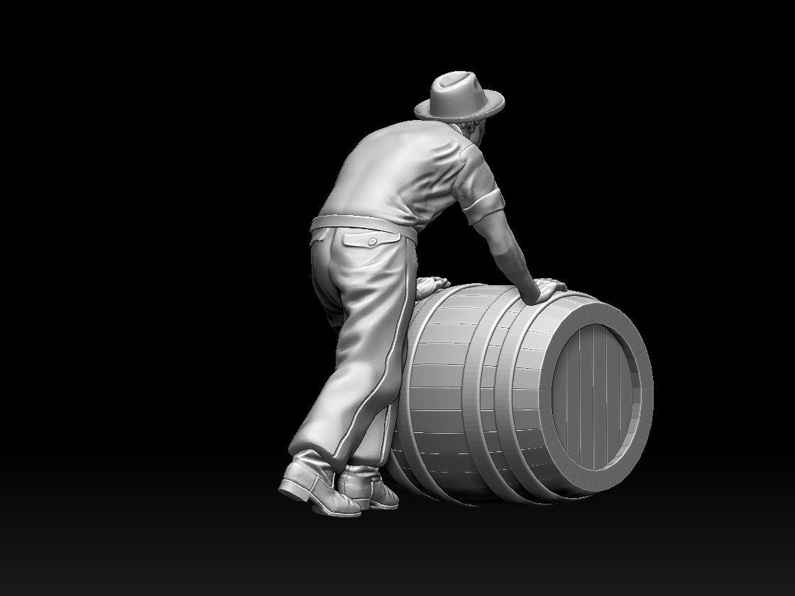 WORKER 3D print model_29