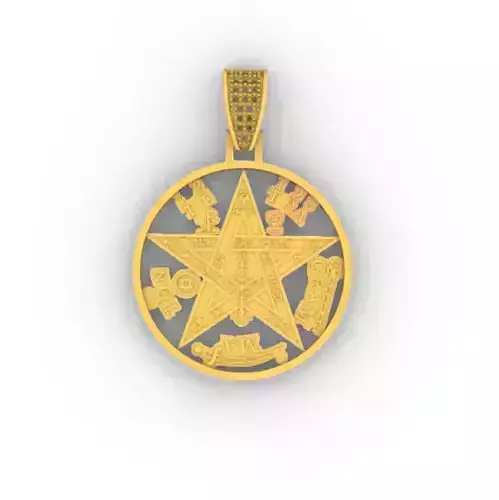 I Said Star of David  3D print model